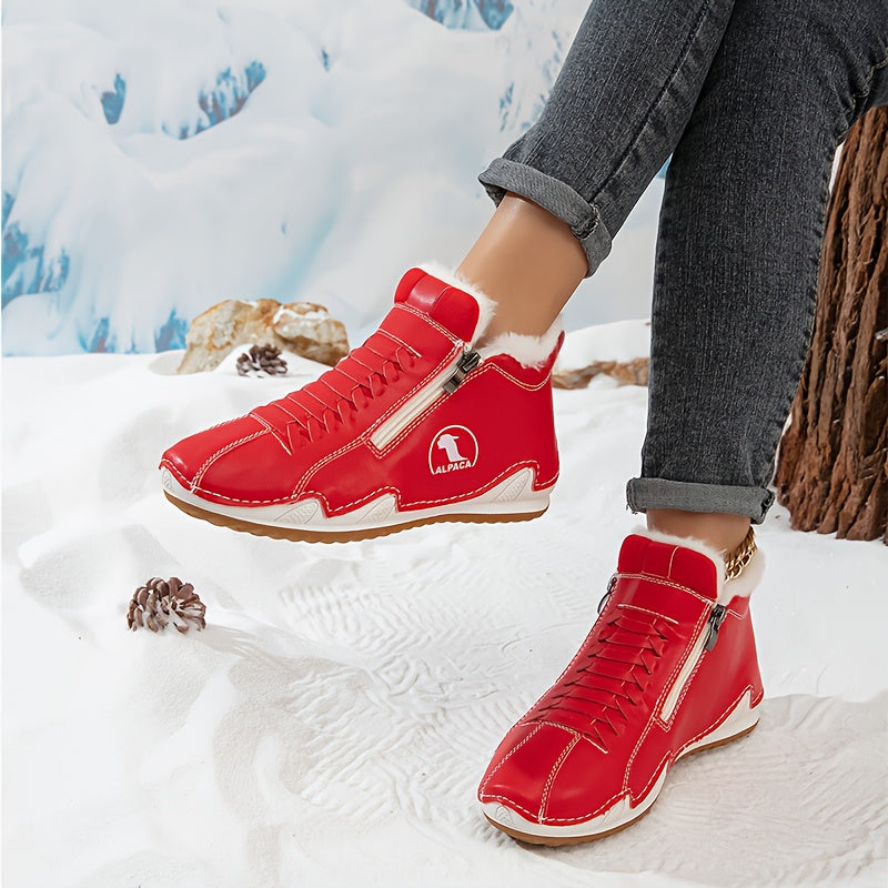 Léa | Botines de invierno con suela ergonómica
