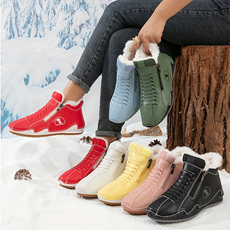Léa | Botines de invierno con suela ergonómica
