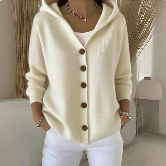 Felicia | Chaqueta de punto con capucha a la última moda