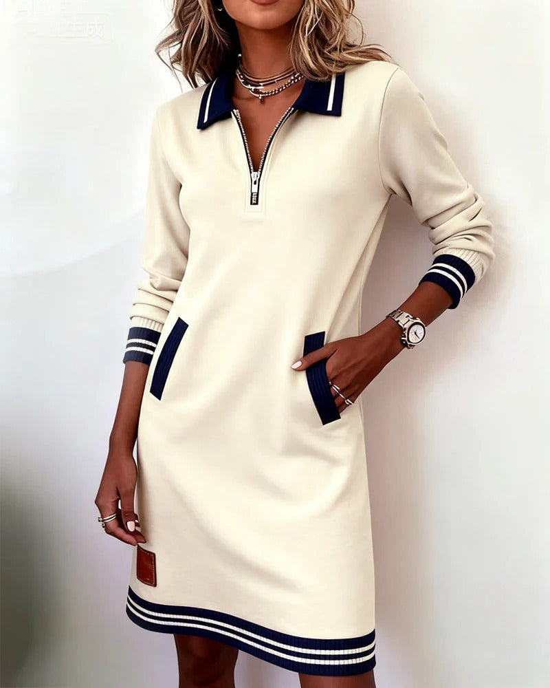 Nadege | Vestido estilo sporty-chic femenino