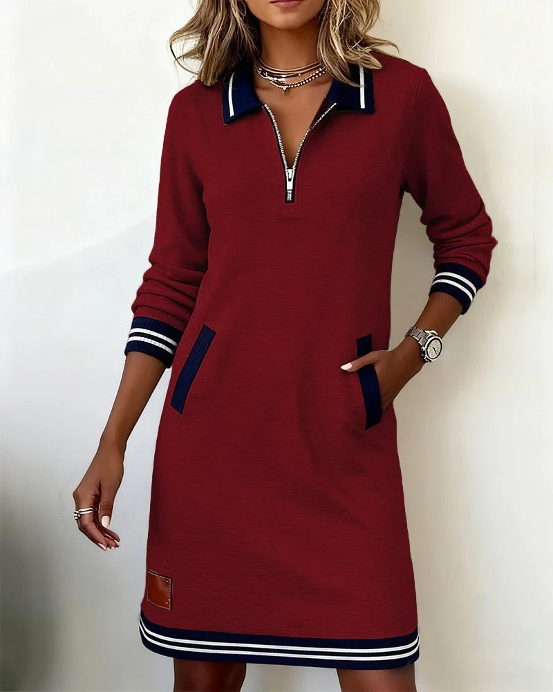 Nadege | Vestido estilo sporty-chic femenino